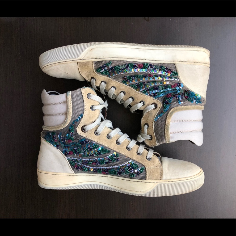 Lanvin Beaded Sneaker